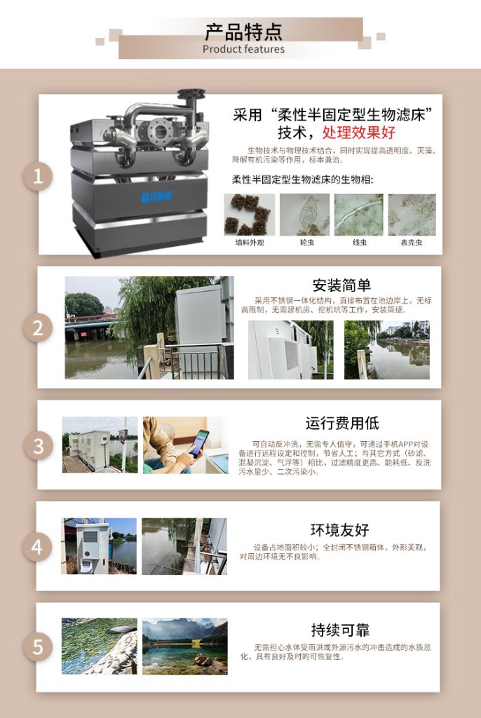 景观水体净化机